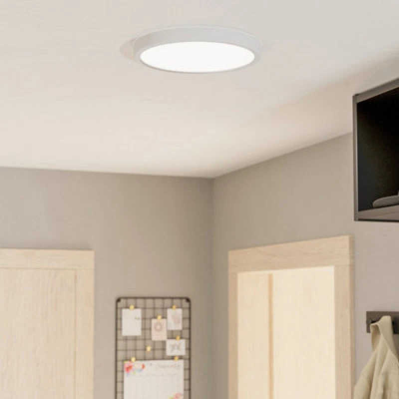 Image of EGLO Eglo Fueva 6 White LED Ceiling Light, 27cm White One Size Unisex 9008606330386