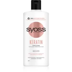 Image of Syoss Keratin Conditioner For Brittle And Stressed Hair 440ml