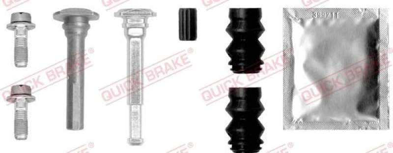 Image of QUICK BRAKE Guide sleeve kit, brake caliper QUICK BRAKE 113-0027X