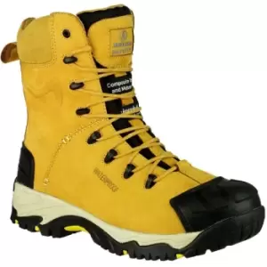 Image of Amblers Safety FS998 S3 Safety Boots (10 UK) (Honey) - Honey