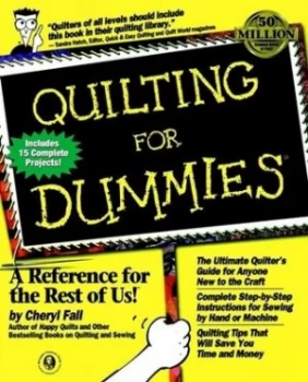 Image of Quilting for Dummies by Cheryl Fall Paperback
