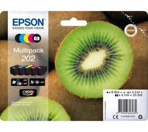Image of Epson 202 Kiwi Black And Colour Ink Cartridge