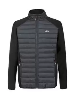Image of Trespass Saunter Hybrid Jacket - Black, Size 2XL, Men
