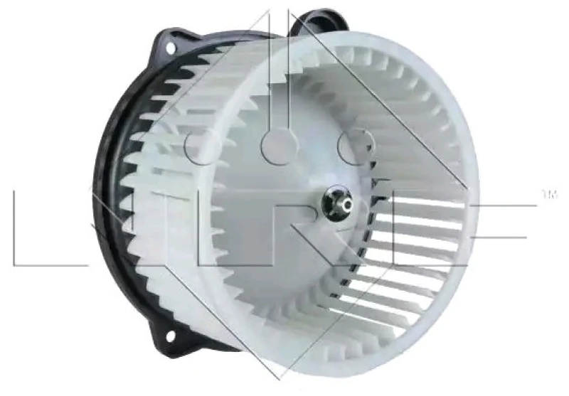 Image of NRF 34093 Blower Motor for left-hand drive vehicles, without integrated regulator Interior Blower (2669)