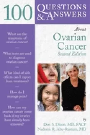 Image of 100 questions and answers about ovarian cancer second edition