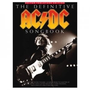 Image of The Definitive Ac/dc Songbook Paperback