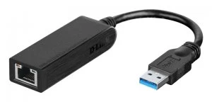 image of D-Link USB 3.0 to Gigabit Ethernet Adapter DUB-1312