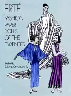 Image of erte fashion paper dolls of the twenties