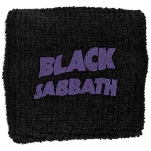 Black Sabbath - Purple Wavy Logo Sweatband