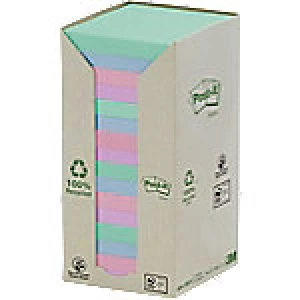 Image of Post-it Sticky Notes 76 x 76mm Assorted 16 Pieces of 100 Sheets