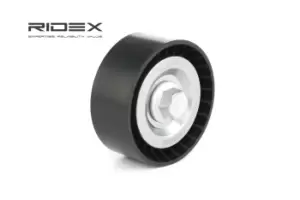 Image of RIDEX Tensioner Pulley 310T0095 Tensioner Pulley, v-ribbed belt MERCEDES-BENZ,JEEP,DODGE,C-Klasse Limousine (W204),C-Klasse T-modell (S204)