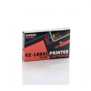 Image of Casio XR-6RD Black on Red