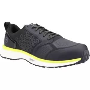 image of Timberland Pro Mens Reaxion Composite Safety Trainers (10 UK) (Black/Yellow)