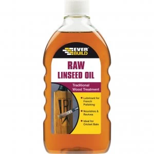 image of Everbuild Raw Linseed Oil 500ml