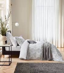 Image of Bedeck of Belfast Silver Cotton Sateen Saffi' Fitted Sheet - double