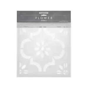 image of Rust-Oleum Flower Stencil Pack of 2 Clear