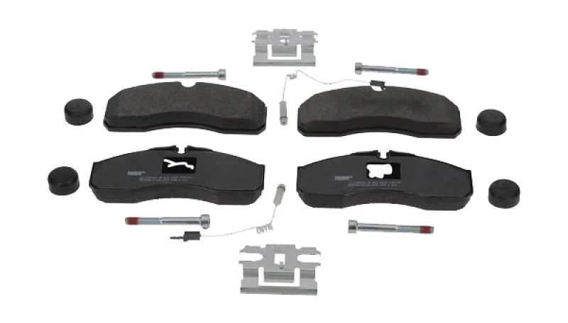 Image of FERODO FVR1791 Brake pad set incl. wear warning contact, with accessories, with brake caliper screws Brake Pad Set,disc brake (402)