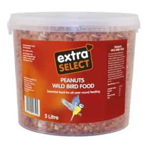 image of Extra Select Wild Bird Feed Peanuts Bucket 5L