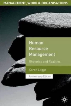 Image of Human Resource Management by Karen Legge Book