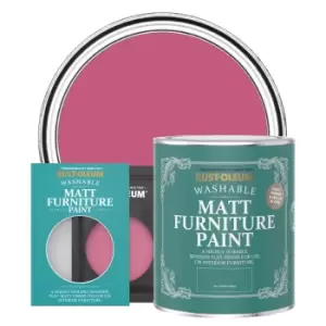 image of Rust-Oleum Matt Furniture & Trim Paint - RASPBERRY RIPPLE - 750ml