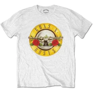 Image of Guns N' Roses - Classic Logo Kids 3 - 4 Years T-Shirt - White