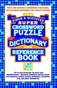 Image of The Simon & Schuster super crossword puzzle dictionary and reference book by