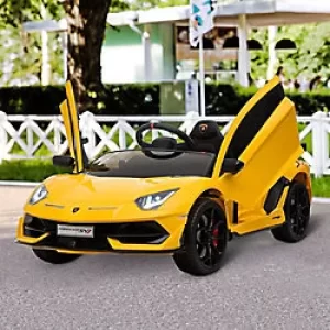 Image of HOMCOM Riding Toy 370-146V70YL 455mm 665mm 1230 mm Yellow