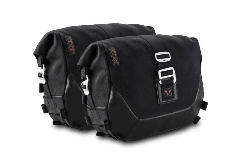 Image of BC.HTA.01.843.20100 - SW Motech Legend Side Pannier Bag System LC For Honda CMX 1100 2021-2024 Rear - Black BC.HTA.01.843.20100
