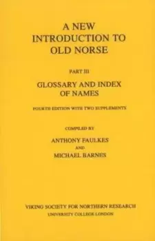 Image of New Introduction to Old Norse by Anthony Faulkes