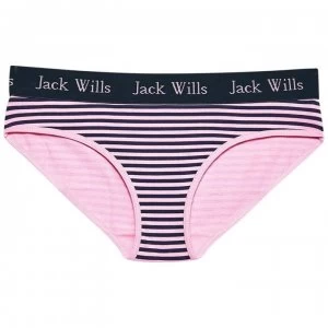 image of Jack Wills Wilden Heritage Boy Pants - Pink/Navy