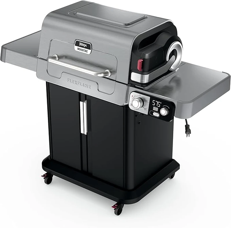Image of Ninja Flexflame Outdoor Cooking System Pg301Ukgn Green