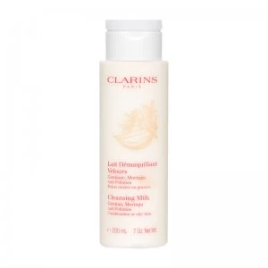 image of Clarins Anti Pollution Cleansing Milk Combination or Oily