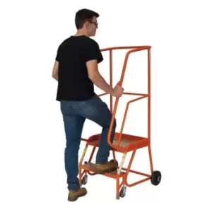 Image of GPC Industries Ltd MS1802A Fort Delta 2 Step Aluminium Treads Blue