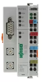 image of Wago 750-333 Profibus Dp/v1 Fieldbus Coupler