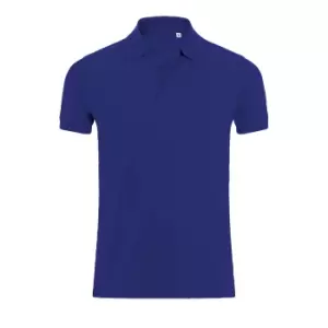 Image of SOLS Mens Phoenix Short Sleeve Pique Polo Shirt (3XL) (Ultramarine)