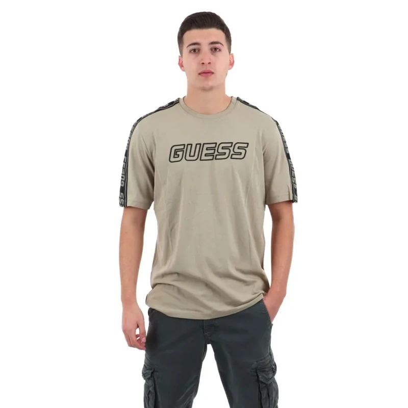 Image of Guess T-Shirt Guess Arlo CN Gris Male S