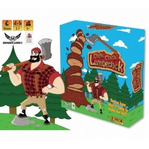 Image of Click Clack Lumberjack Axe Board Game