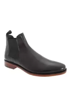 Image of Twin Gusset All Leather Chelsea Boots