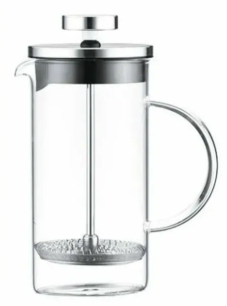 image of Maison & White PWF-H1000 1000ml French Press Glass Coffee Maker