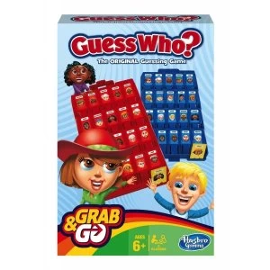 Image of Guess Who Grab and Go Travel Board Game