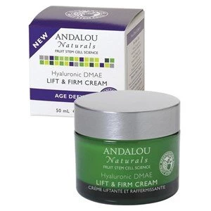 image of Andalou Naturals Age Defying Hyaluronic DMAE Lift and Firm Cream 50ml