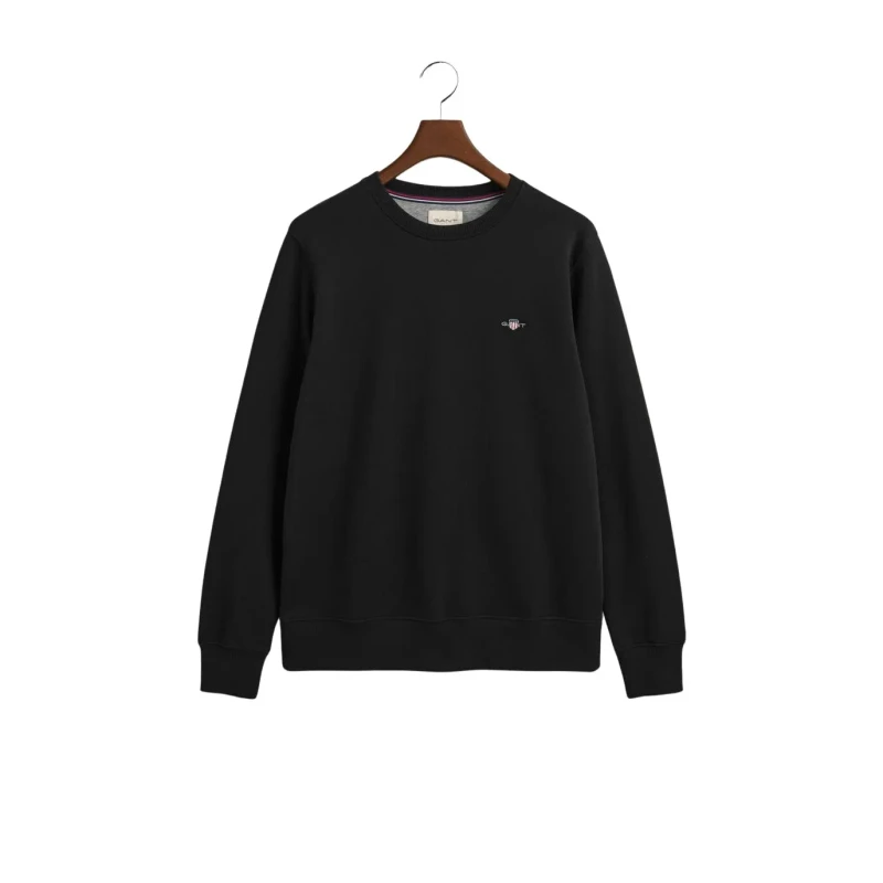 Image of Gant Regular Shield Sweatshirt Black M