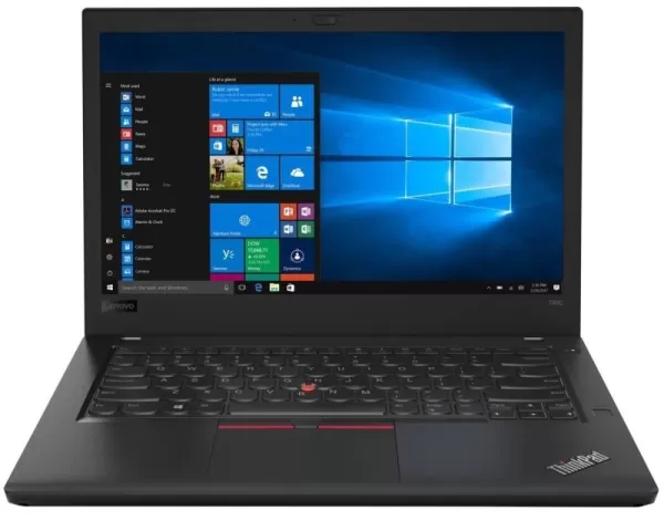 Image of REFURBISHED T1A Lenovo ThinkPad T480 Laptop, Intel Core i5-8350U 1.70GHz, 8GB RAM, 240GB SSD, 14" Full HD, Intel UHD, Windows 10 Pro