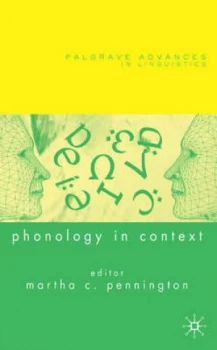 Image of Phonology in Context by M. Pennington Paperback