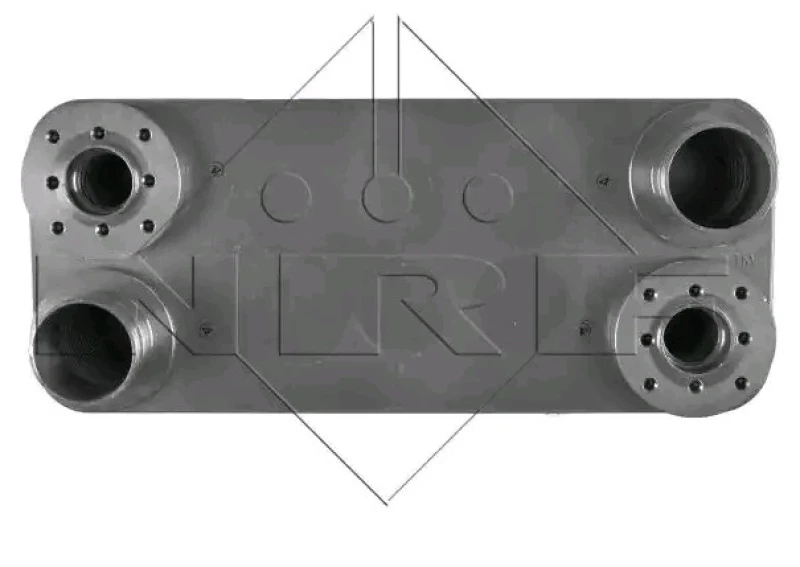 Image of NRF 31225 Oil Cooler Oil Cooler,engine oil (469)