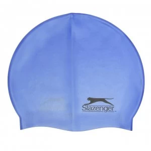 Image of Slazenger Silicone Swimming Cap Adults - Royal