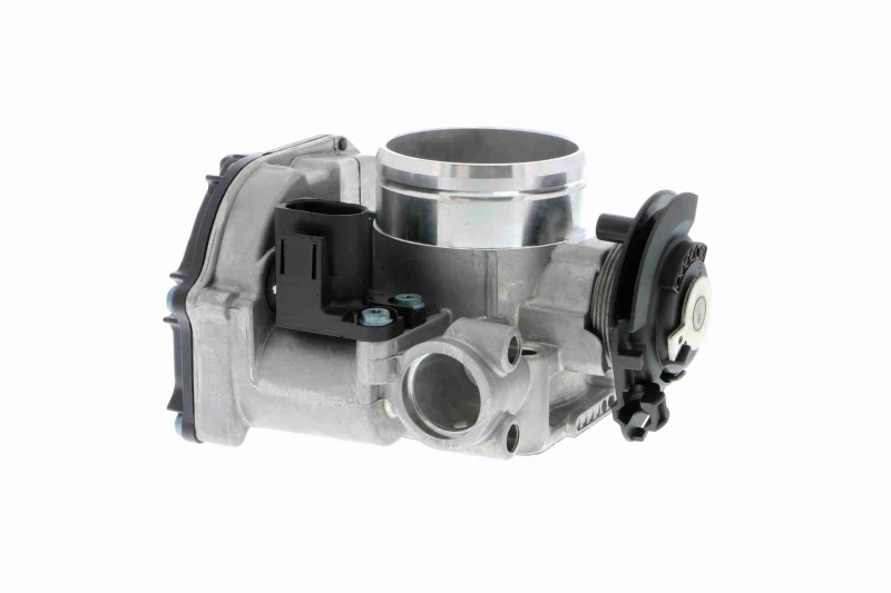 Image of VEMO V10-81-0076 Throttle Control Unit/Software must be trained/updated, Ø: 56mm, without gasket/seal, Original VEMO Quality Throttle body (158)