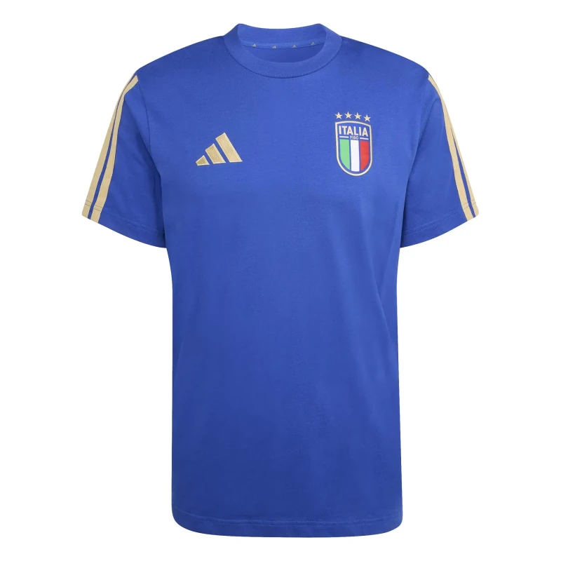 Image of Adidas Italy T-Shirt DNA Coupe du Monde 2026 Bleu Male 2XL