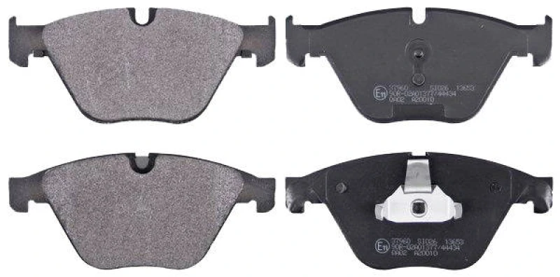 Image of A.B.S. 37960 Brake pad set prepared for wear warning indicator Brake Pad Set,disc brake (402)