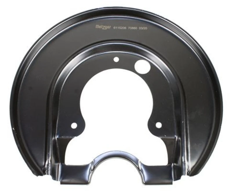 Image of Brake disc backing plate METZGER 6115206